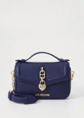 BOLSO DE MANO CHAIN BLU