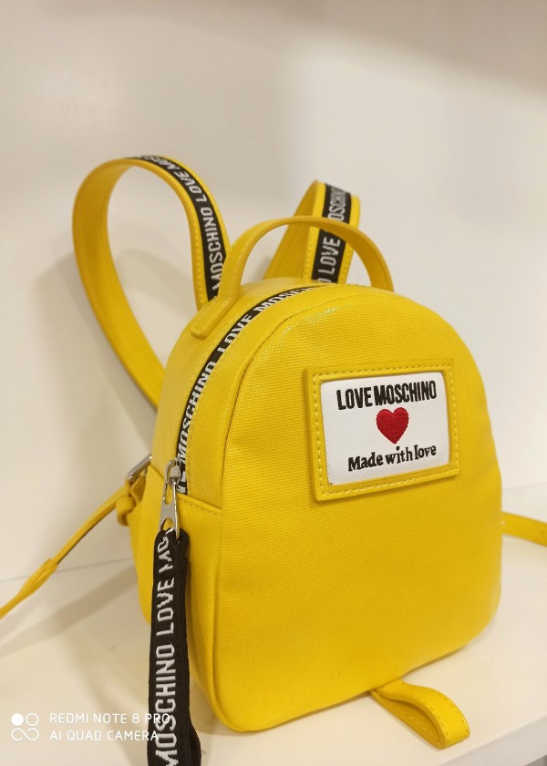 auricular Nadie invención Love Moschino - Mochila Lemon| Cloe Shop Online